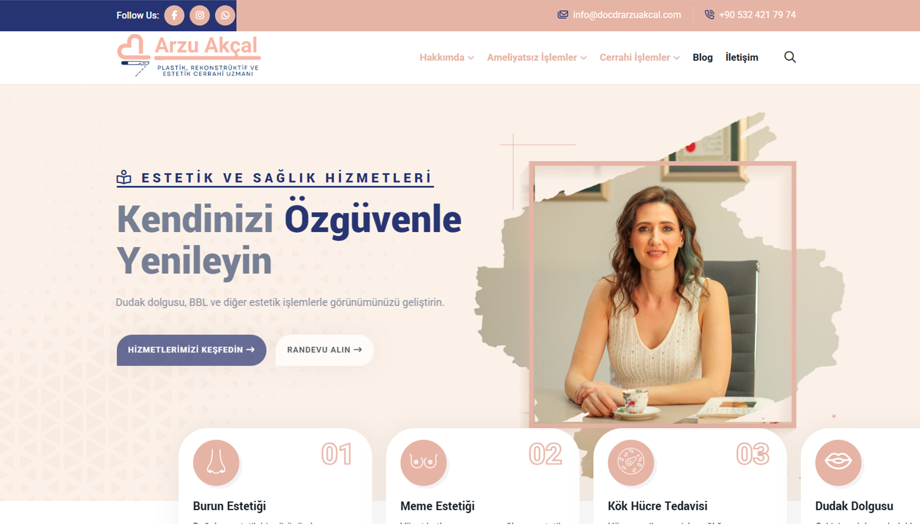 Antalya Turizm Web Sitesi Tasarımı
