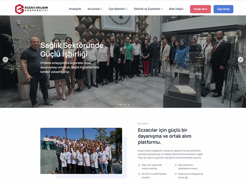 Dernek Web Sitesi Tasarımı